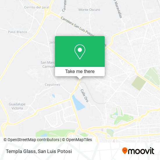 Templa Glass map