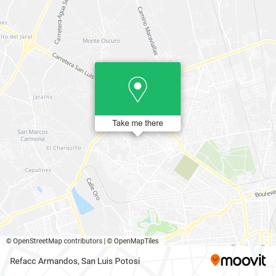 Refacc Armandos map