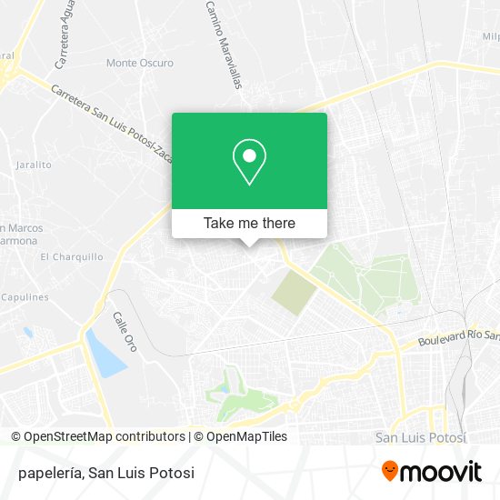 Mapa de papelería