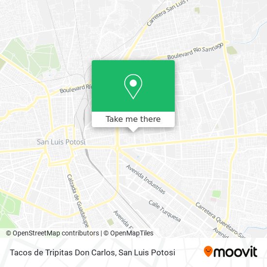 Mapa de Tacos de Tripitas Don Carlos