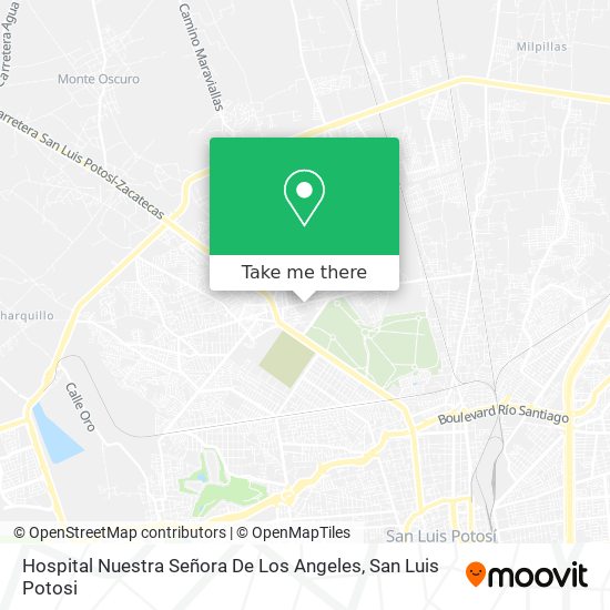 Mapa de Hospital Nuestra Señora De Los Angeles