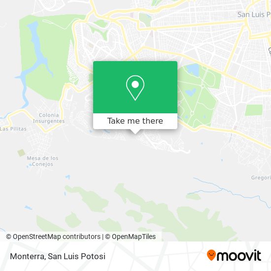 Mapa de Monterra