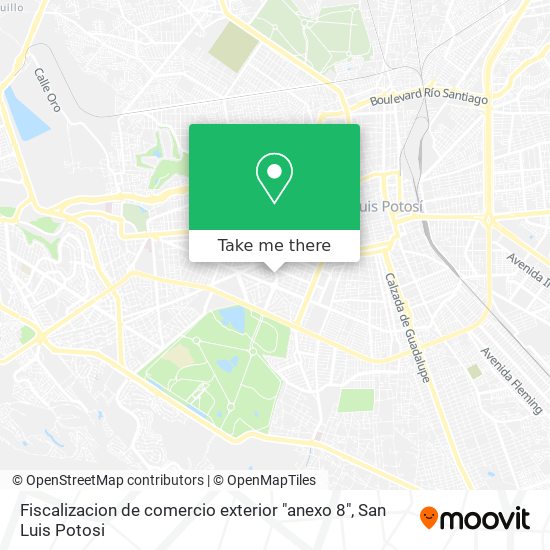 Fiscalizacion de comercio exterior "anexo 8" map