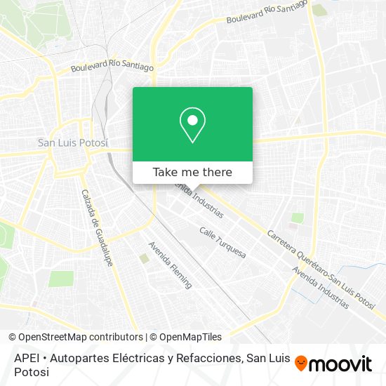 APEI • Autopartes Eléctricas y Refacciones map