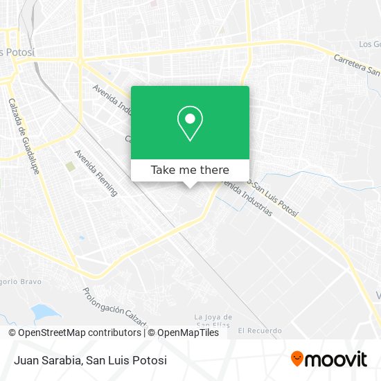 Juan Sarabia map