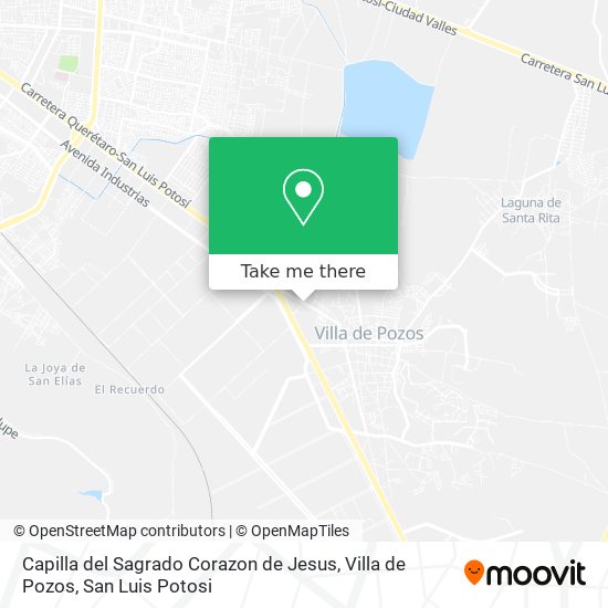 Capilla del Sagrado Corazon de Jesus, Villa de Pozos map