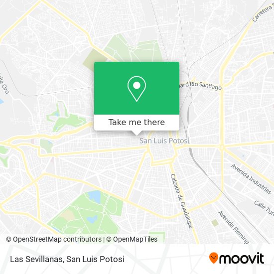 Las Sevillanas map