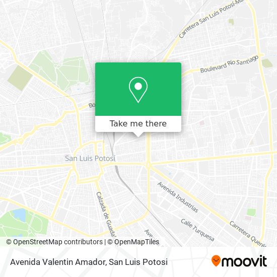 Mapa de Avenida Valentin Amador