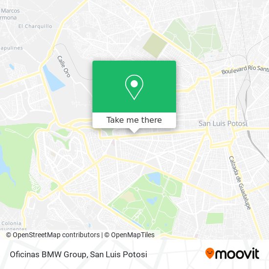 Mapa de Oficinas BMW Group