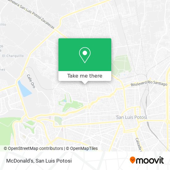 McDonald's map