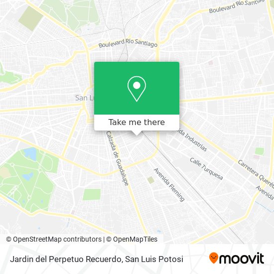 Jardin del Perpetuo Recuerdo map