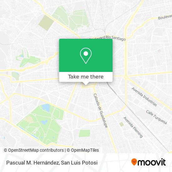 Mapa de Pascual M. Hernández