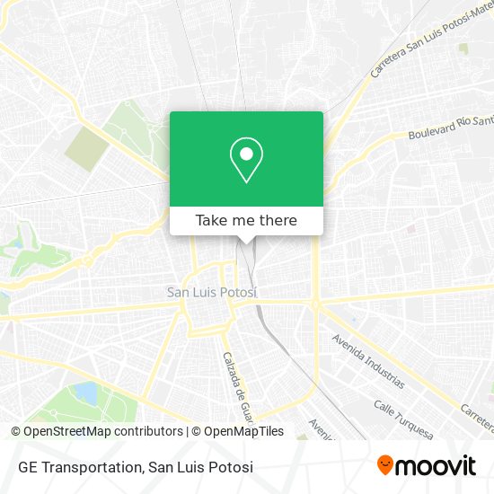 Mapa de GE Transportation