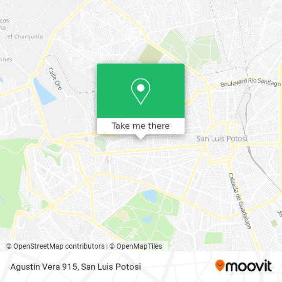 Mapa de Agustín Vera 915