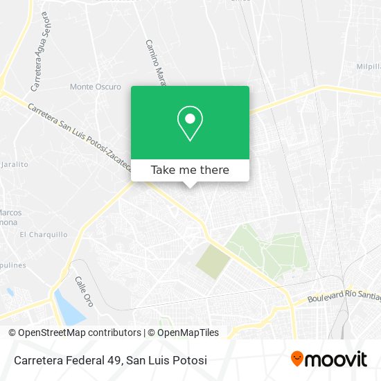 Mapa de Carretera Federal 49