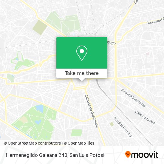 Hermenegildo Galeana 240 map