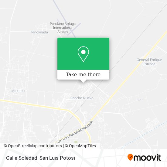 Calle Soledad map