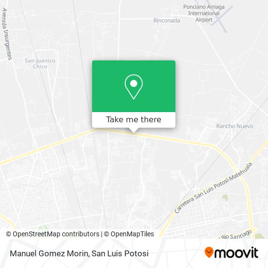 Manuel Gomez Morin map