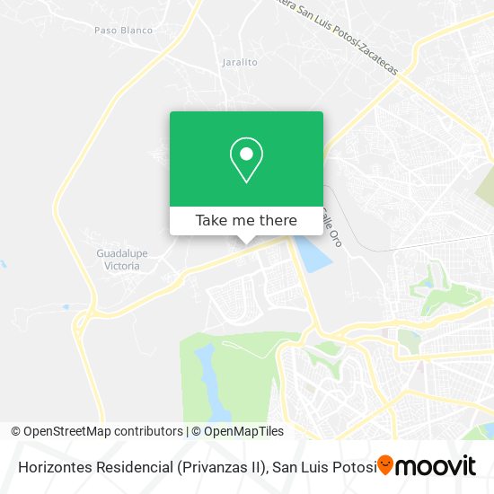 Horizontes Residencial (Privanzas II) map