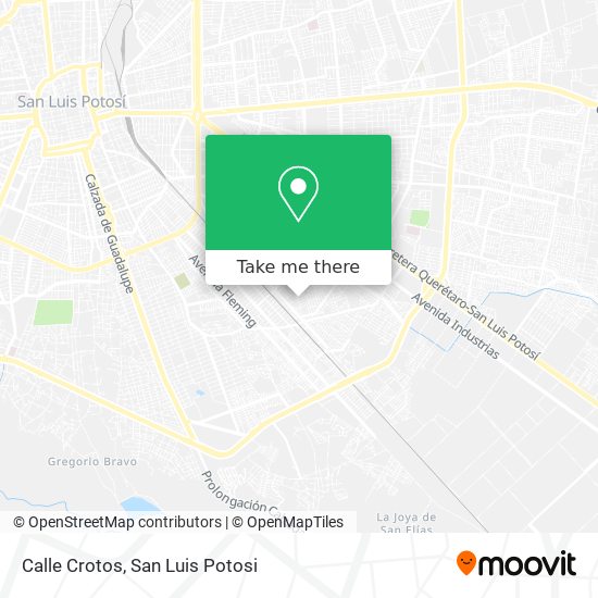 Mapa de Calle Crotos