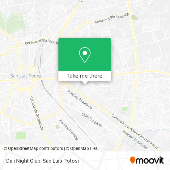 Dali Night Club map