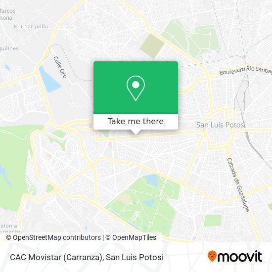 Mapa de CAC Movistar (Carranza)