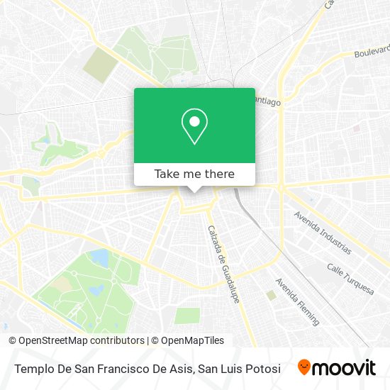 Mapa de Templo De San Francisco De Asis