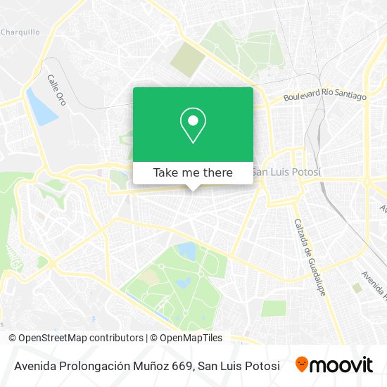 Avenida Prolongación Muñoz 669 map