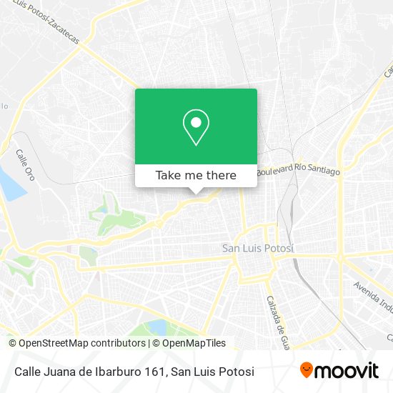 Mapa de Calle Juana de Ibarburo 161