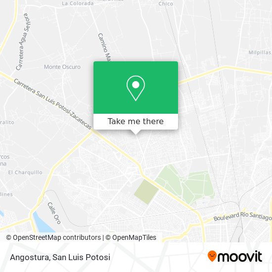 Mapa de Angostura