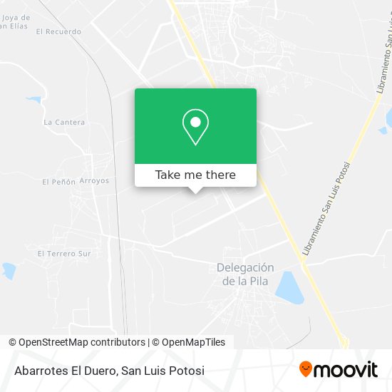 Abarrotes El Duero map