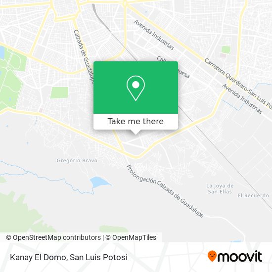 Mapa de Kanay El Domo