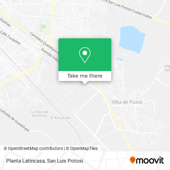 Mapa de Planta Latincasa