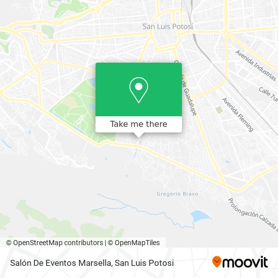 Salón De Eventos Marsella map