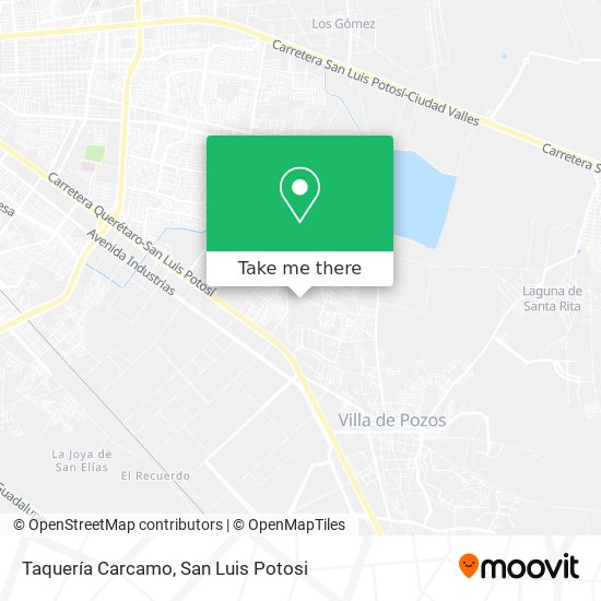 Taquería Carcamo map