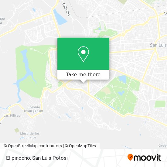 El pinocho map