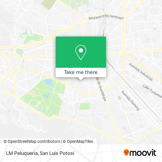 Mapa de LM Peluqueria