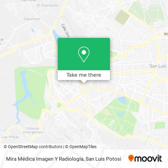 Mira Médica Imagen Y Radiología map