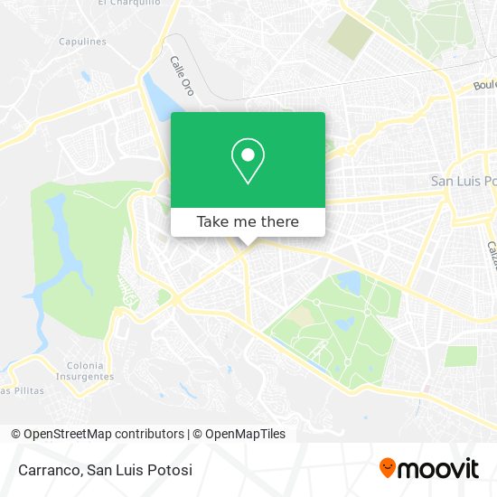Mapa de Carranco