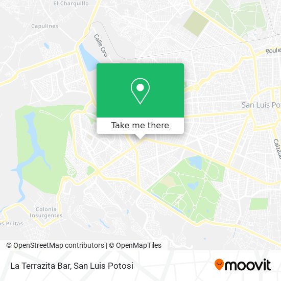 Mapa de La Terrazita Bar