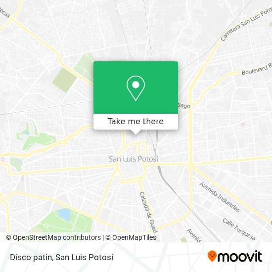 Mapa de Disco patin