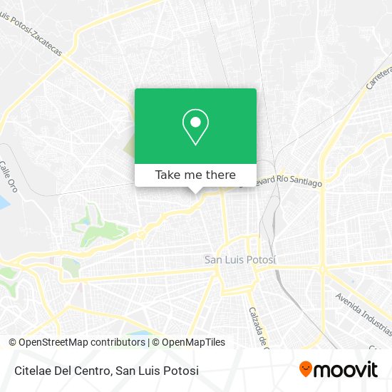 Mapa de Citelae Del Centro