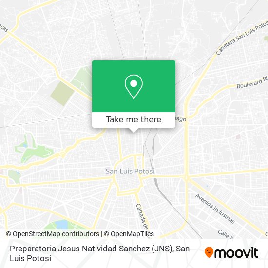 Preparatoria Jesus Natividad Sanchez (JNS) map
