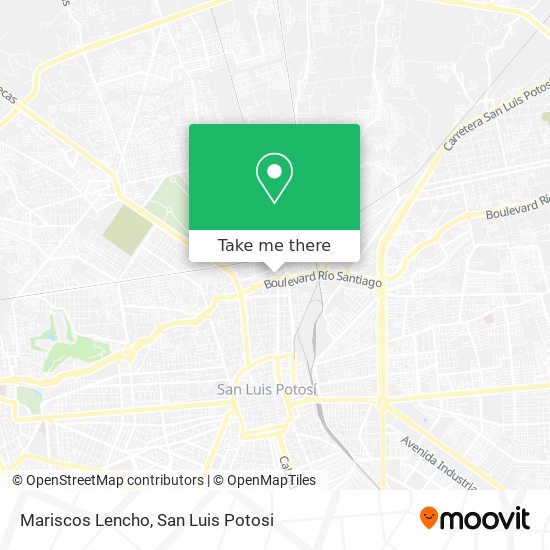 Mariscos Lencho map
