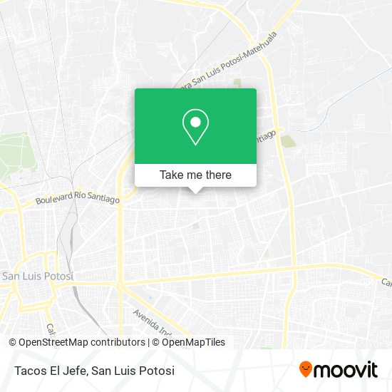 Tacos El Jefe map