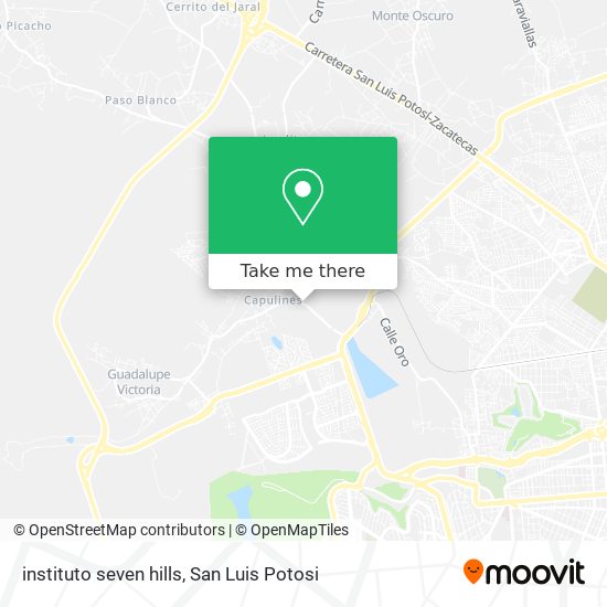 instituto seven hills map