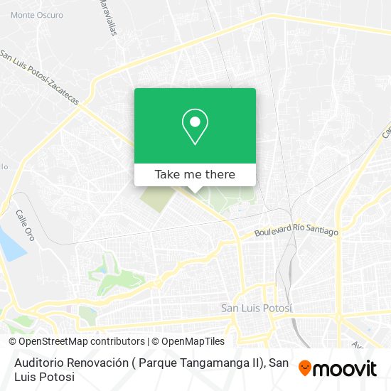 Auditorio Renovación ( Parque Tangamanga II) map