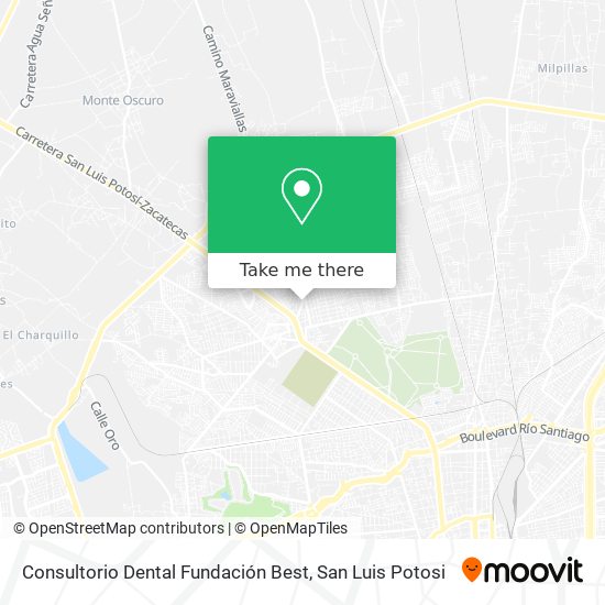 Consultorio Dental Fundación Best map