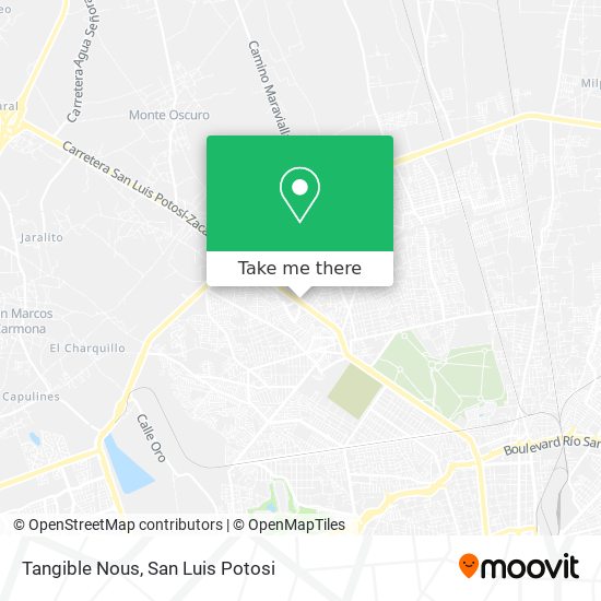 Tangible Nous map