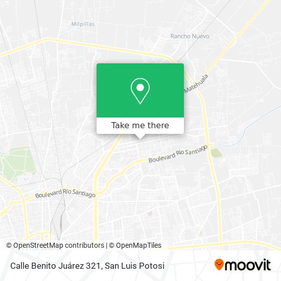 Calle Benito Juárez 321 map